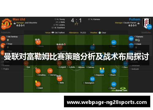 曼联对富勒姆比赛策略分析及战术布局探讨