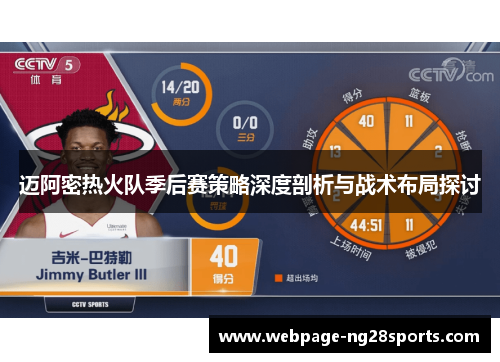 迈阿密热火队季后赛策略深度剖析与战术布局探讨