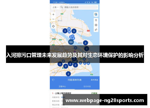 入河排污口管理未来发展趋势及其对生态环境保护的影响分析